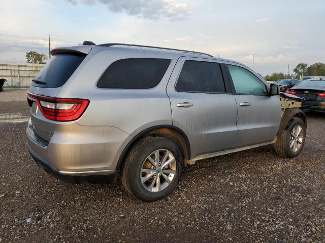 1C4RDJDG7FC907604 - 2015 DODGE DURANGO LIMITED SILVER photo 3