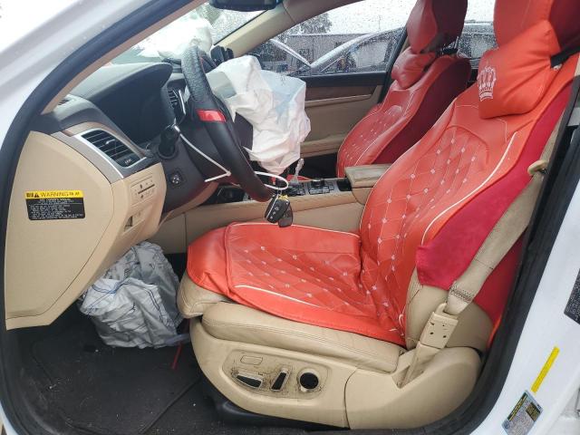KMHGN4JE8FU052720 - 2015 HYUNDAI GENESIS 3.8L Ақ фото 7
