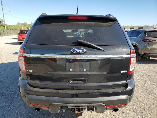 1FM5K8D86DGA01368 - 2013 FORD EXPLORER XLT BLACK photo 6