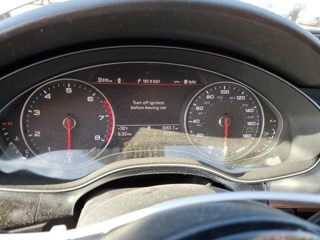 WAUJGAFC4DN069867 - 2013 AUDI A6 PRESTIGE SILVER photo 9