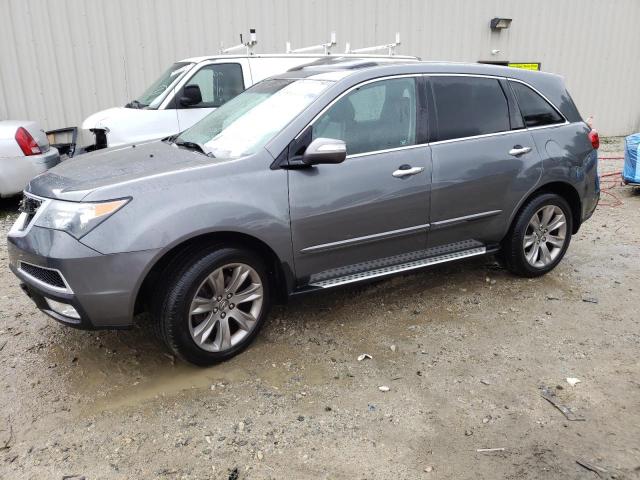 2HNYD2H84CH536750 - 2012 ACURA MDX ADVANCE GRAY photo 1