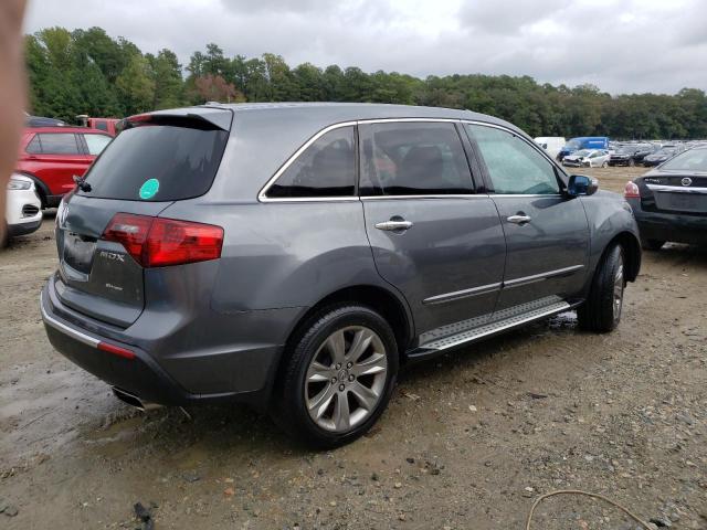 2HNYD2H84CH536750 - 2012 ACURA MDX ADVANCE GRAY photo 3