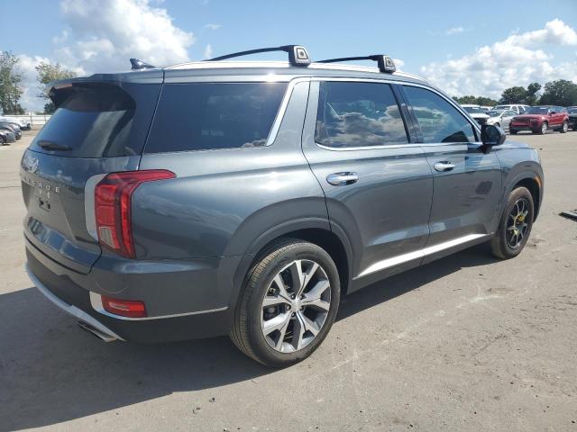 KM8R44HE7MU261266 - 2021 HYUNDAI PALISADE SEL GRAY photo 3