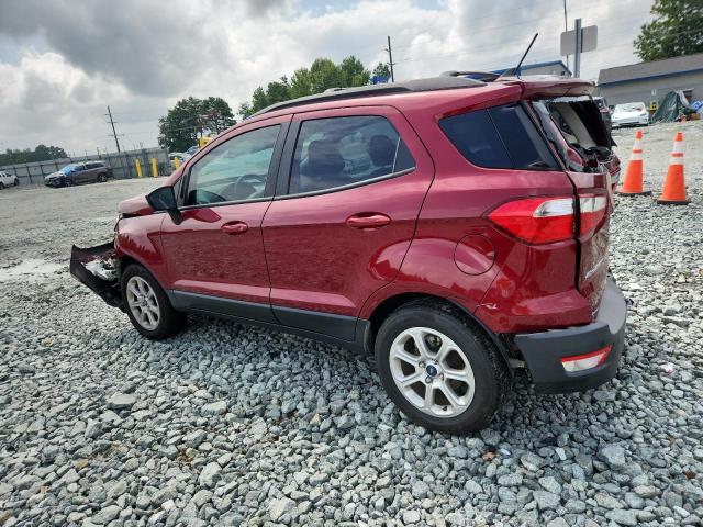 MAJ3S2GE1MC453381 - 2021 FORD ECOSPORT SE Қызыл фото 2