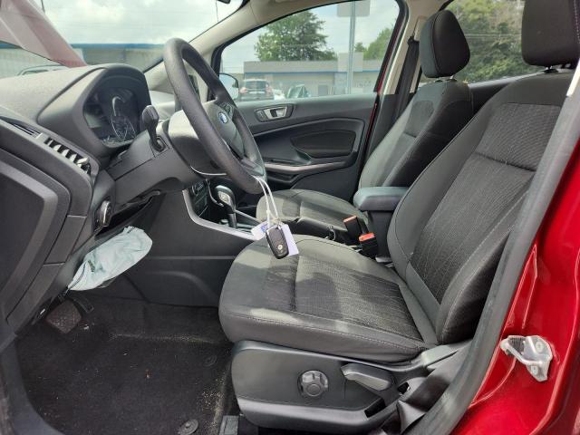 MAJ3S2GE1MC453381 - 2021 FORD ECOSPORT SE Қызыл фото 7