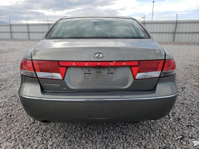 KMHFC46F77A141474 - 2007 HYUNDAI AZERA SE GRAY photo 6