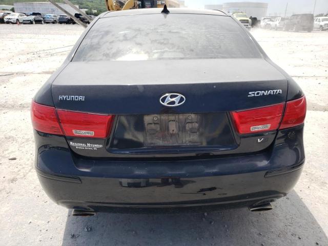 5NPET46F59H458343 - 2009 HYUNDAI SONATA GLS BLACK photo 6