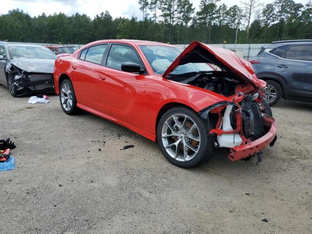 2C3CDXHG7PH518712 - 2023 DODGE CHARGER GT RED photo 4