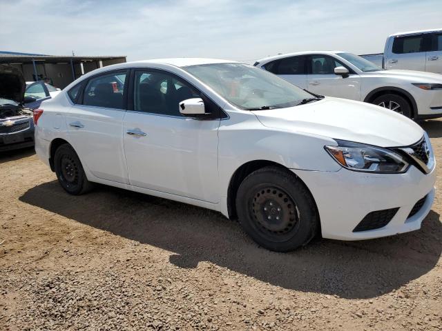 3N1AB7AP4JY234655 - 2018 NISSAN SENTRA S WHITE photo 4