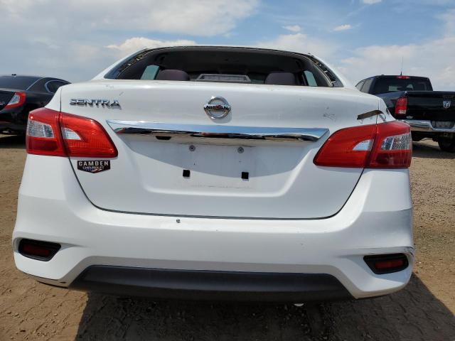 3N1AB7AP4JY234655 - 2018 NISSAN SENTRA S WHITE photo 6