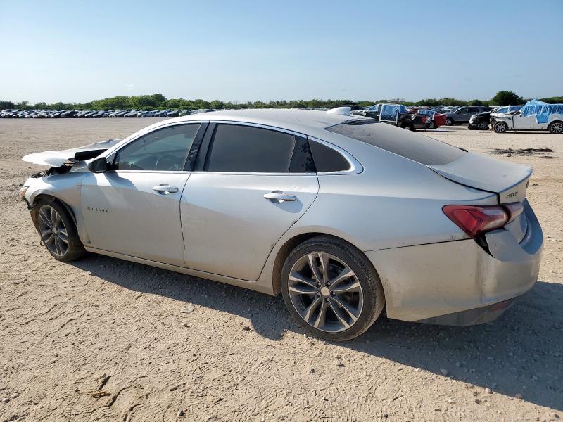 1G1ZD5STXMF018632 - 2021 CHEVROLET MALIBU LT ვერცხლისფერი ფოტო 2