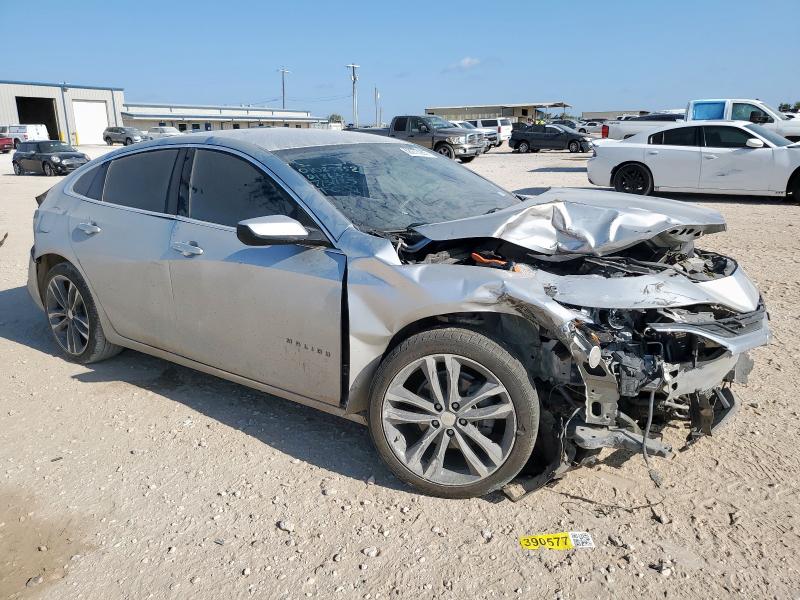 1G1ZD5STXMF018632 - 2021 CHEVROLET MALIBU LT ვერცხლისფერი ფოტო 4