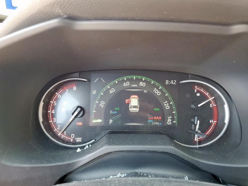 2T3W1RFV5SW369630 - 2025 TOYOTA RAV4 XLE RED photo 9