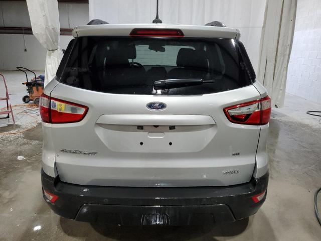 MAJ6P1UL4JC247334 - 2018 FORD ECOSPORT SE SILVER photo 6