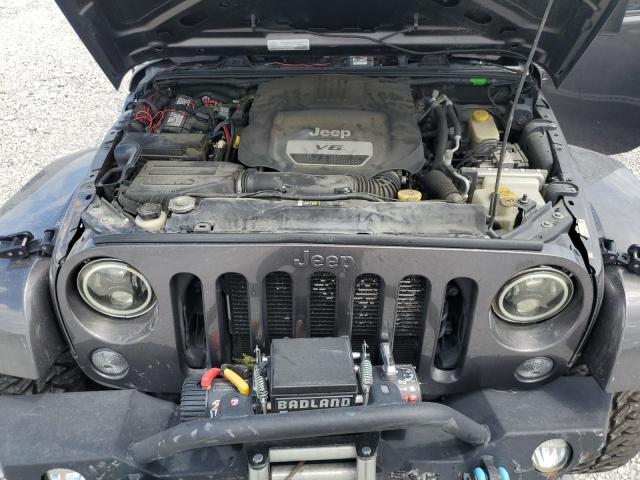 1C4BJWDG8HL603854 - 2017 JEEP WRANGLER U SPORT Серый фото 11