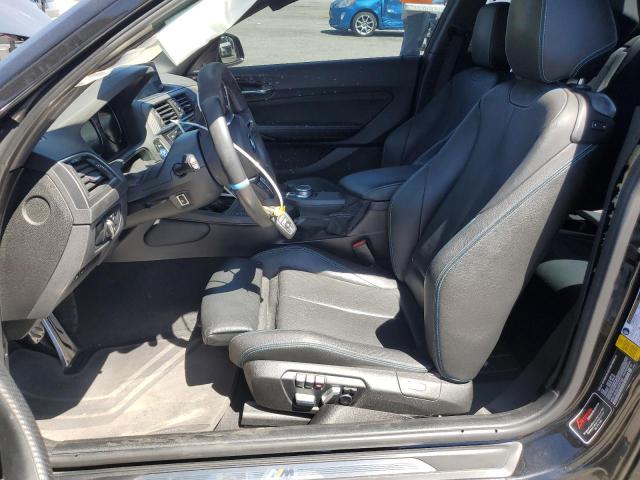 WBS1J5C56JVD37164 - 2018 BMW M2 BLACK photo 7