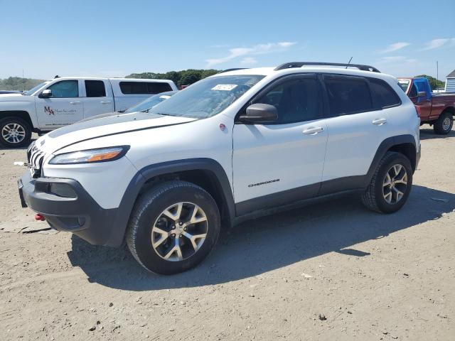 1C4PJMBS8EW163212 - 2014 JEEP CHEROKEE TRAILHAWK WHITE photo 1
