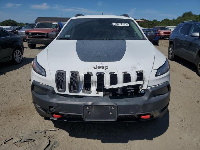 1C4PJMBS8EW163212 - 2014 JEEP CHEROKEE TRAILHAWK WHITE photo 5