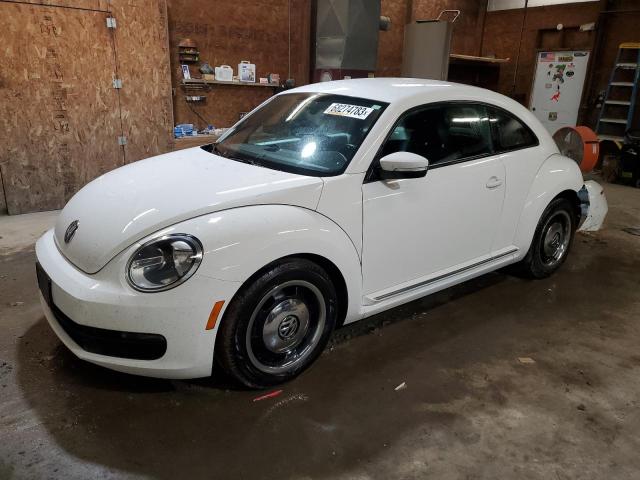 3VWJP7AT1CM606374 - 2012 VOLKSWAGEN BEETLE WHITE photo 1