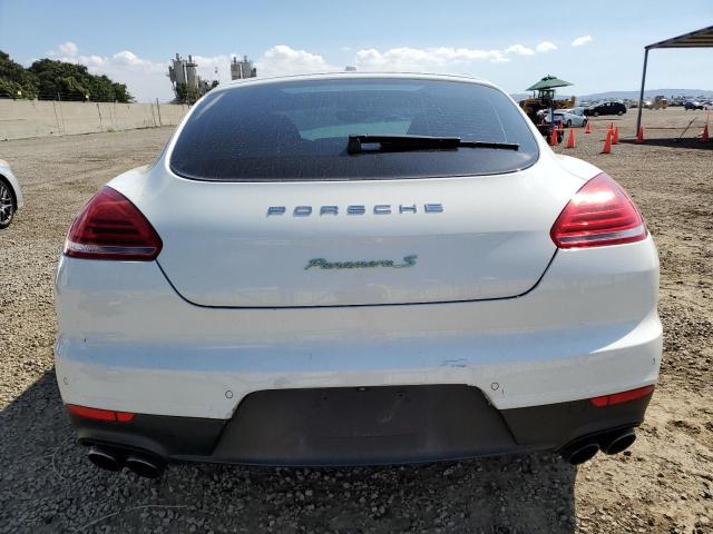 WP0AD2A7XEL044691 - 2014 PORSCHE PANAMERA S HYBRID WHITE photo 6