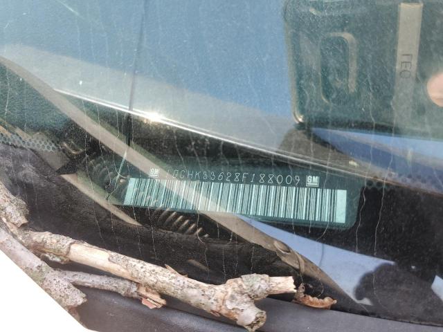 1GCHK33628F188009 - 2008 CHEVROLET SILVERADO K3500 შავი ფოტო 12