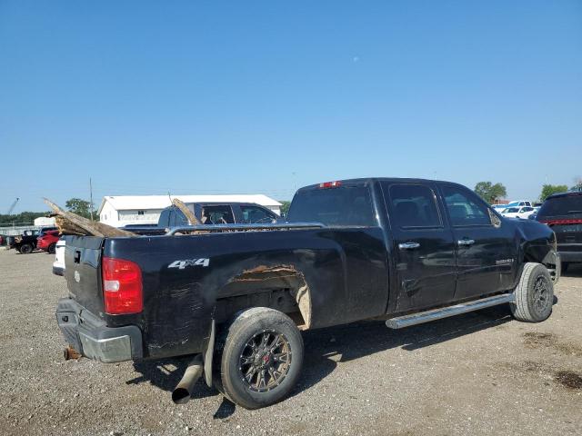 1GCHK33628F188009 - 2008 CHEVROLET SILVERADO K3500 შავი ფოტო 3