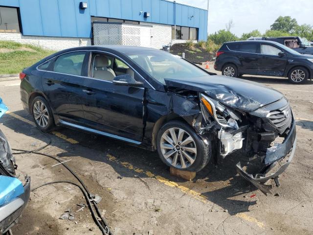 5NPE34AF4FH079630 - 2015 HYUNDAI SONATA SPORT BLACK photo 4