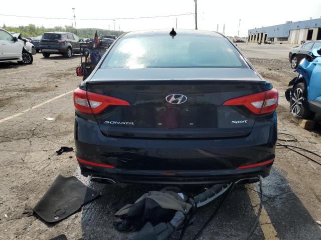 5NPE34AF4FH079630 - 2015 HYUNDAI SONATA SPORT BLACK photo 6