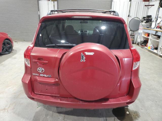 JTMZD33V665001315 - 2006 TOYOTA RAV4 RED photo 6