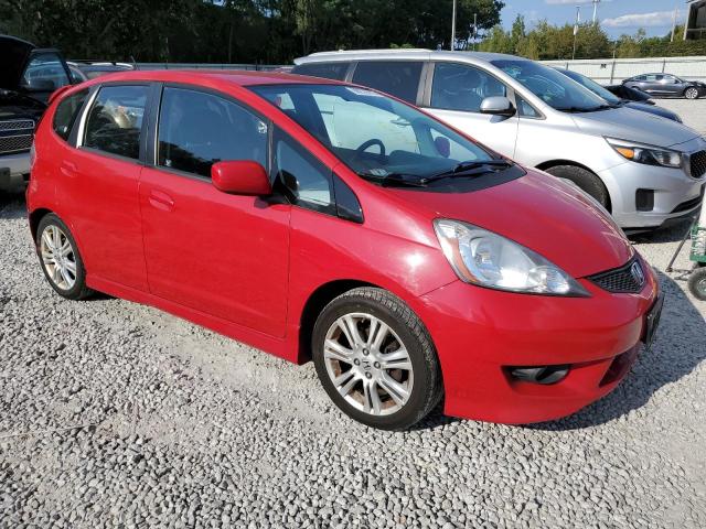 JHMGE8H51BC026881 - 2011 HONDA FIT SPORT RED photo 4