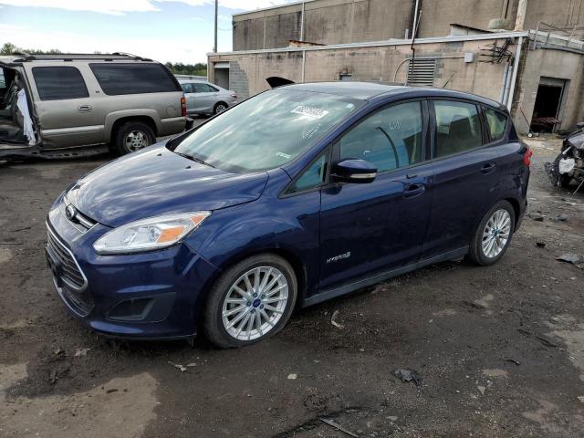 1FADP5AU6HL118565 - 2017 FORD C-MAX SE BLUE photo 1