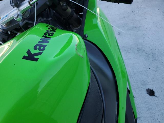 JKAZX4R109A002385 - 2009 KAWASAKI ZX600 R GREEN photo 9