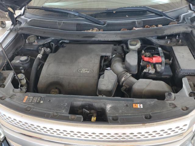 1FM5K8D88FGA63535 - 2015 FORD EXPLORER XLT BLACK photo 12