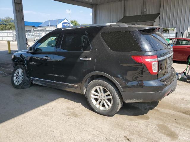 1FM5K8D88FGA63535 - 2015 FORD EXPLORER XLT BLACK photo 2