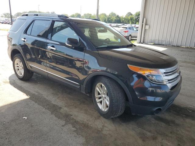 1FM5K8D88FGA63535 - 2015 FORD EXPLORER XLT BLACK photo 4