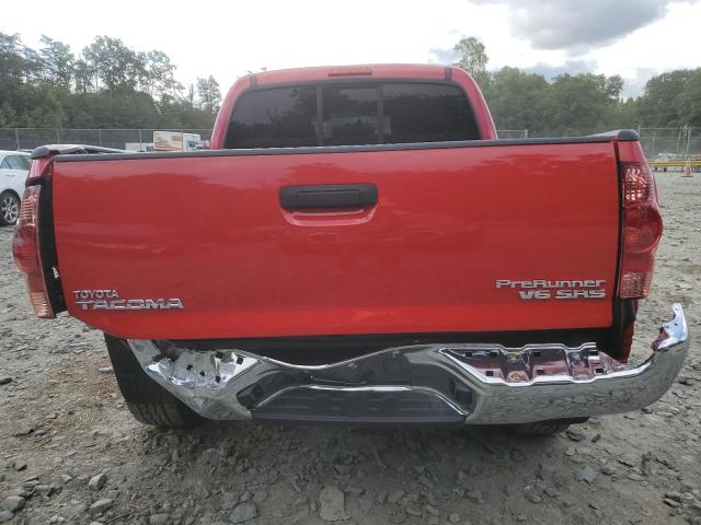3TMJU62N88M068270 - 2008 TOYOTA TACOMA DOUBLE CAB PRERUNNER RED photo 6