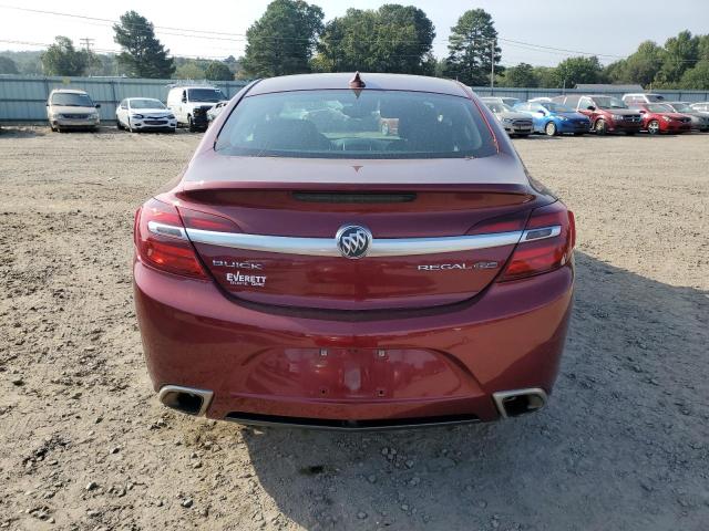 2G4GT5GX6H9152514 - 2017 BUICK REGAL GS RED photo 6