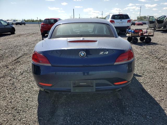 WBALM7C5XBE384065 - 2011 BMW Z4 SDRIVE35I BLUE photo 6