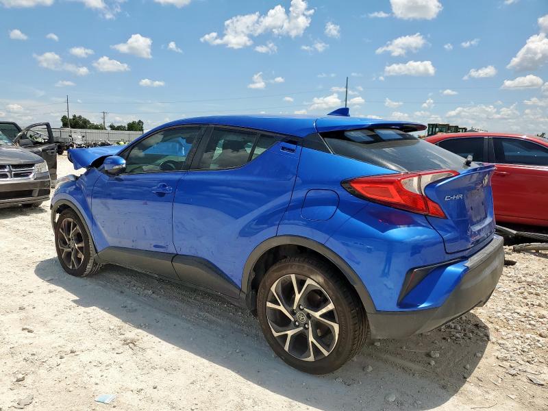 NMTKHMBX3JR015964 - 2018 TOYOTA C-HR XLE أزرق صورة 2