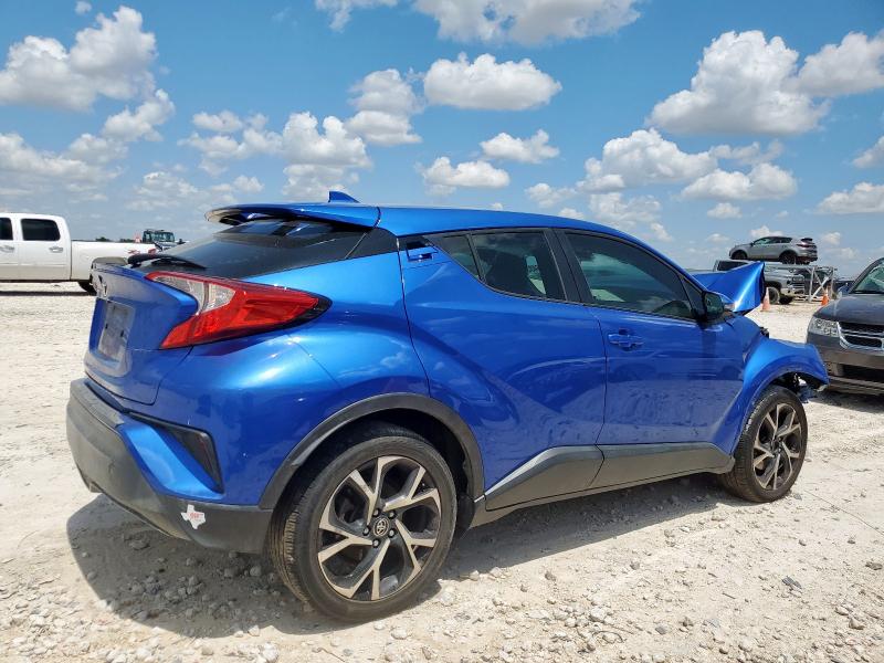 NMTKHMBX3JR015964 - 2018 TOYOTA C-HR XLE أزرق صورة 3
