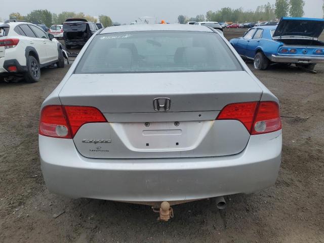 2HGFA15257H025541 - 2007 HONDA CIVIC DX SILVER photo 6