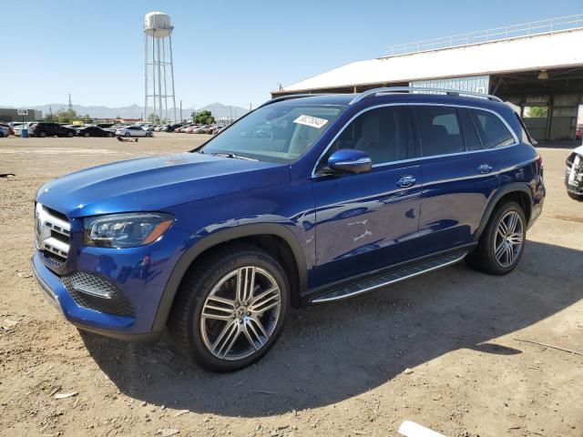 4JGFF5KE2LA165749 - 2020 MERCEDES-BENZ GLS 450 4MATIC BLUE photo 1