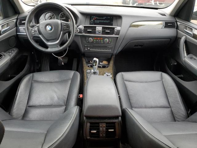 5UXWX7C50E0E75162 - 2014 BMW X3 XDRIVE35I GRAY photo 8