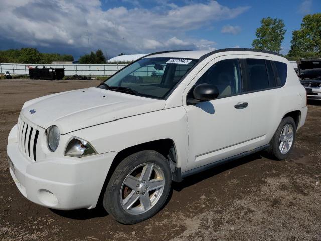 1J8FF47W97D264985 - 2007 JEEP COMPASS WHITE photo 1