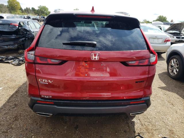 7FARS6H85RE071390 - 2024 HONDA CR-V SPORT-L RED photo 6