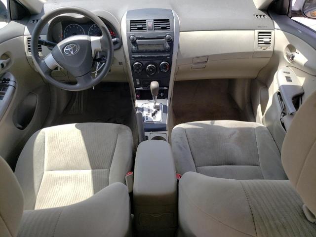 1NXBU4EE8AZ189642 - 2010 TOYOTA COROLLA BASE GRAY photo 8