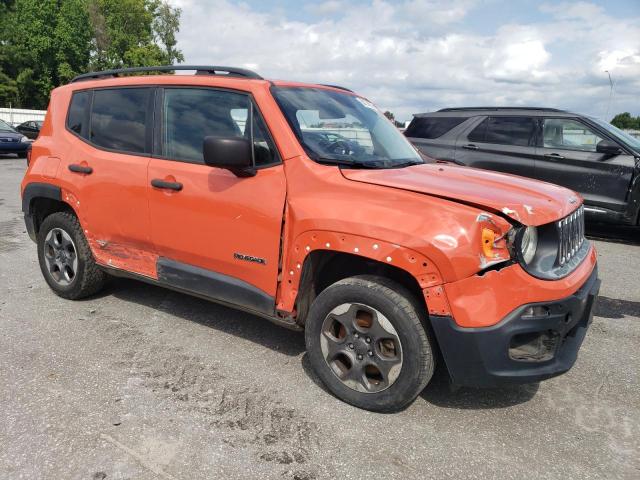 ZACCJBAB7HPF85994 - 2017 JEEP RENEGADE SPORT ORANGE photo 4