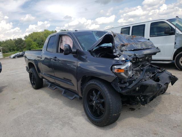 5TFRM5F19GX098567 - 2016 TOYOTA TUNDRA DOUBLE CAB SR/SR5 GRAY photo 4