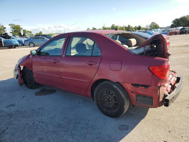1NXBR32E57Z914400 - 2007 TOYOTA COROLLA CE მუქწითელი ფოტო 2