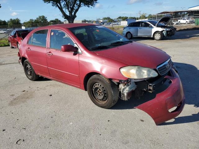 1NXBR32E57Z914400 - 2007 TOYOTA COROLLA CE მუქწითელი ფოტო 4